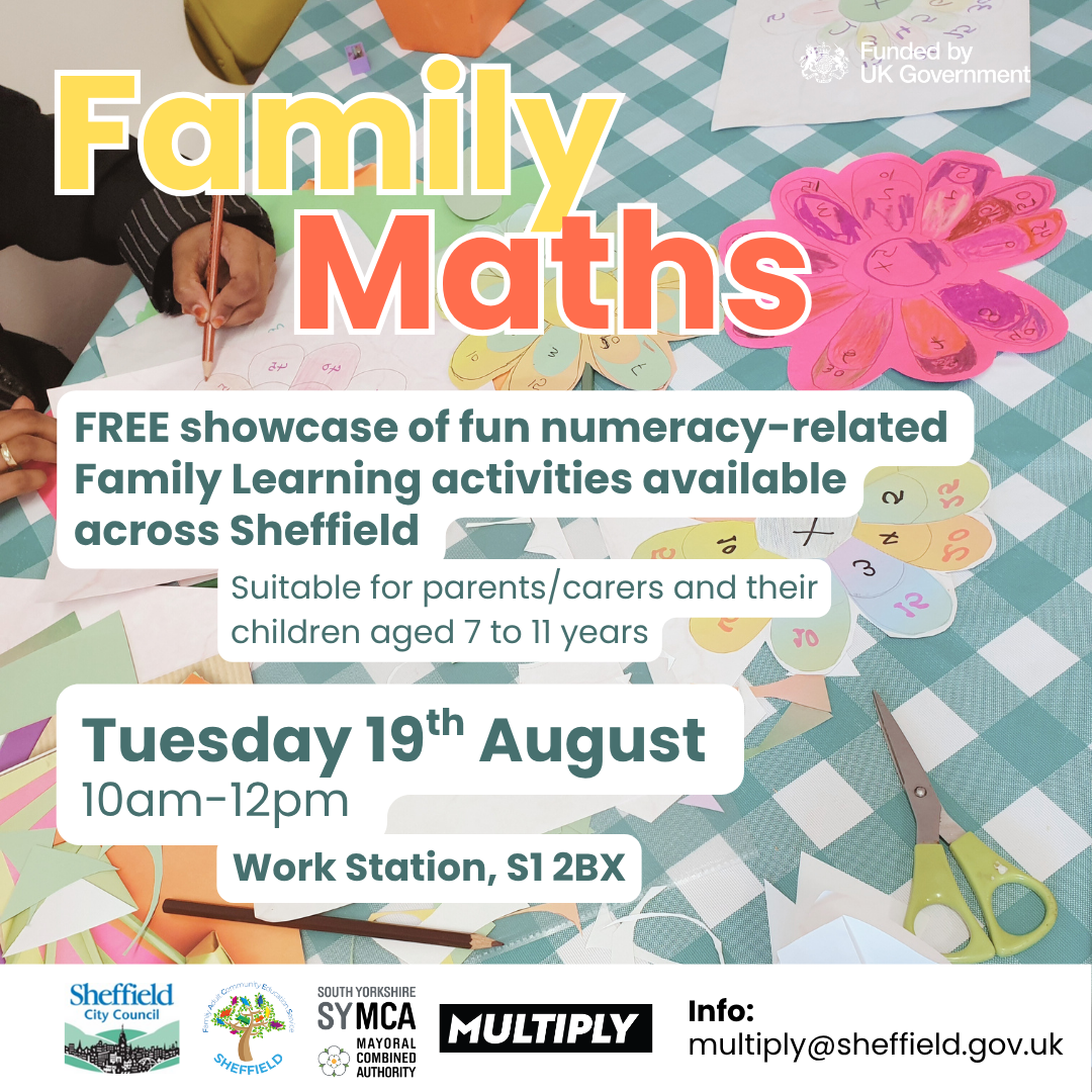 Flyer showing details of the event
