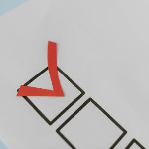 Tick box